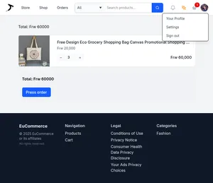 UCommerce Frontend & backend